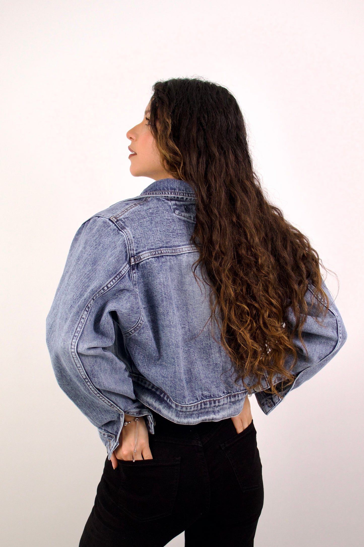 Casaca corta Denim