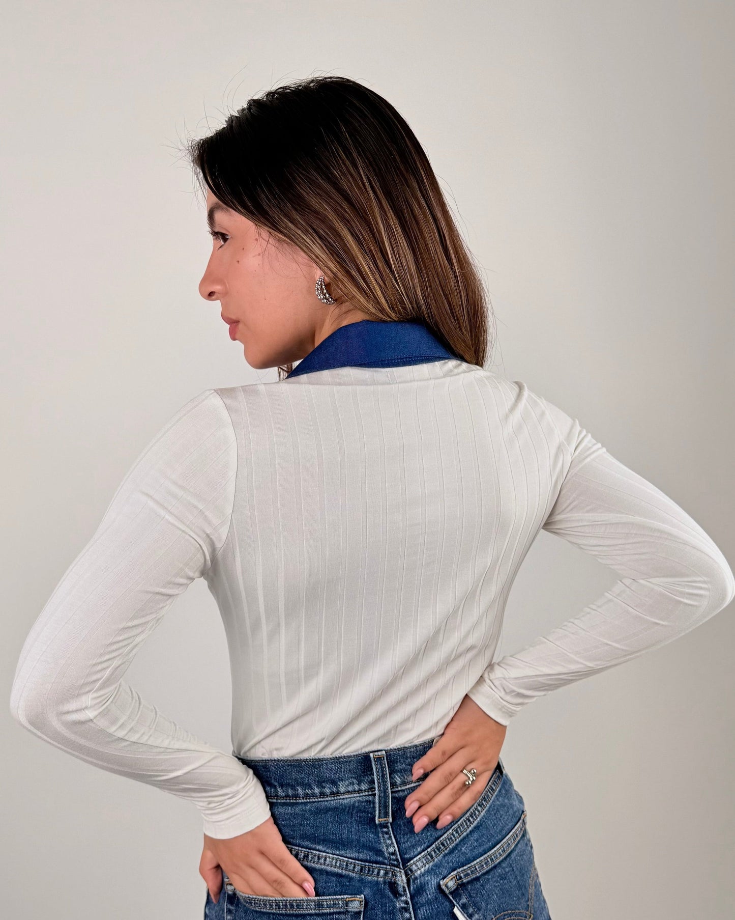 Polito cuello Denim