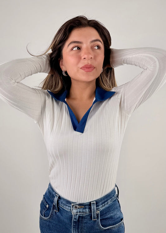 Polito cuello Denim