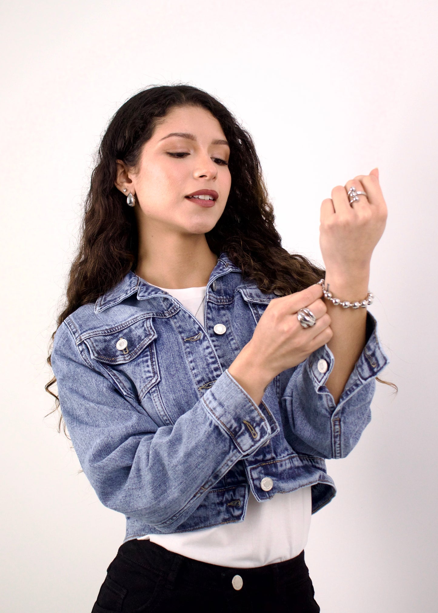 Casaca corta Denim