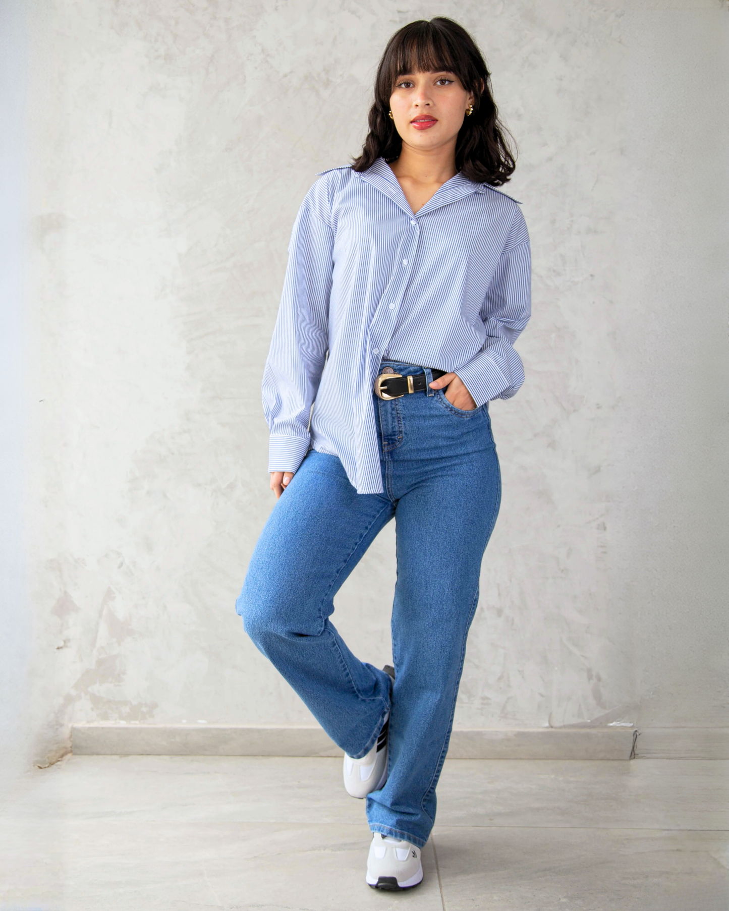 Jean Wide Leg Clásico (un botón)