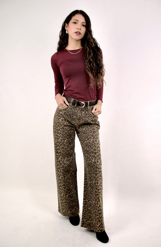 Pantalón Animal Print