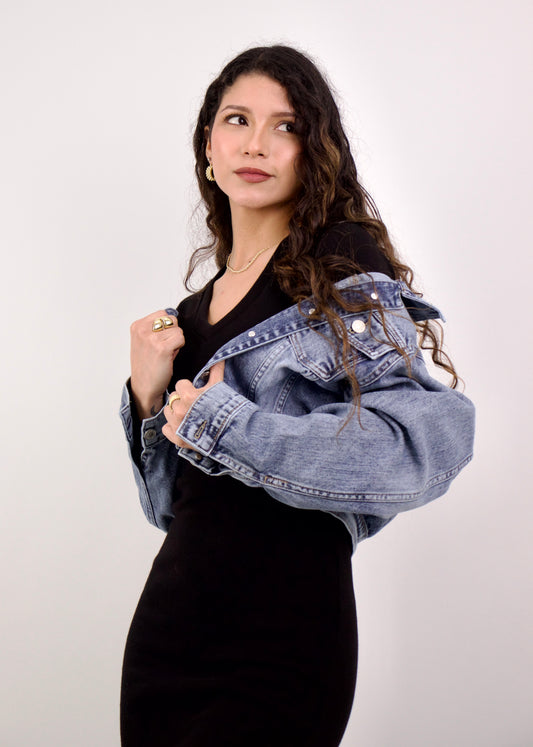 Casaca corta Denim