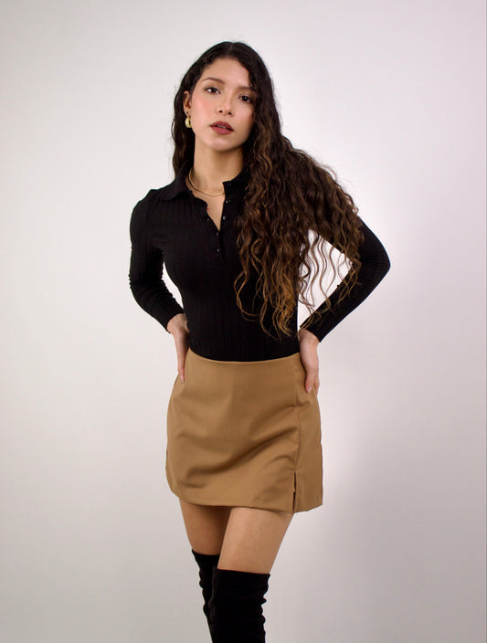 Polo manga larga Alejandra