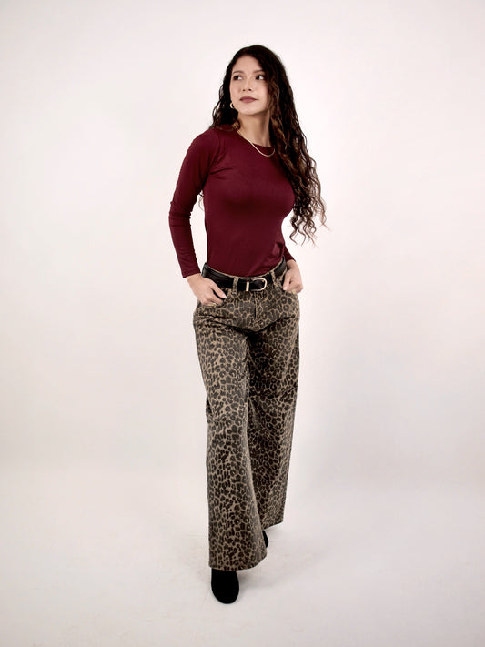 Pantalón Animal Print