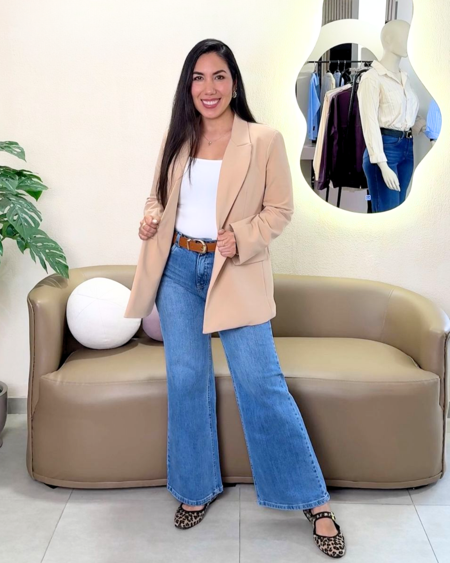 Jean Wide Leg Clásico (un botón)